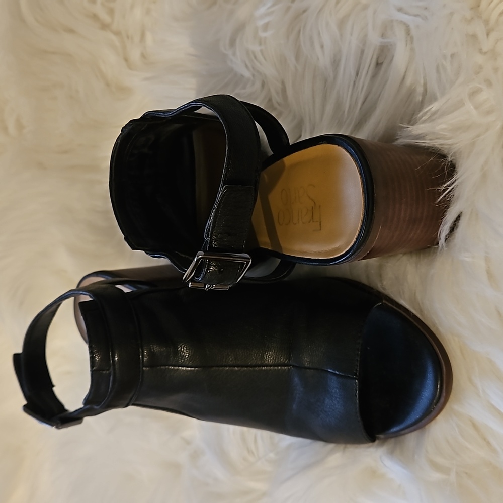 Franco Sarto Block Heel Sandals - Picture 2 of 8